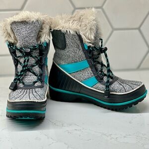 Sorel - Tivoli II Cold Weather Winter Snow Boots Girls Size 1